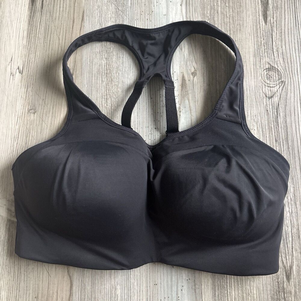 Nike Pro Dri-Fit Alpha Black Sports Bra High Impact- AO8982-010 Size Medium